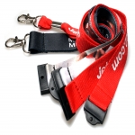 ID Card Lanyard in Cross Lanes 12